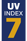 UV Index 7, hoch