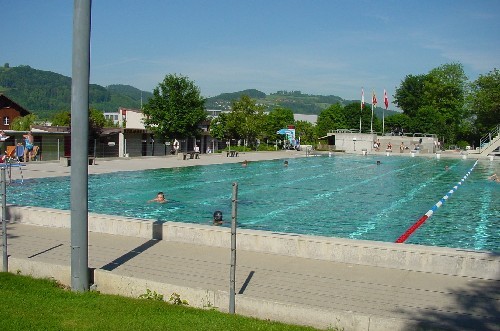 50-m-Schwimmbecken Badi Belp